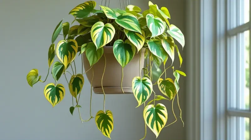 Leonardo Phoenix 10 A golden pothos plant Epipremnum aureum wi 0 e1737940002533