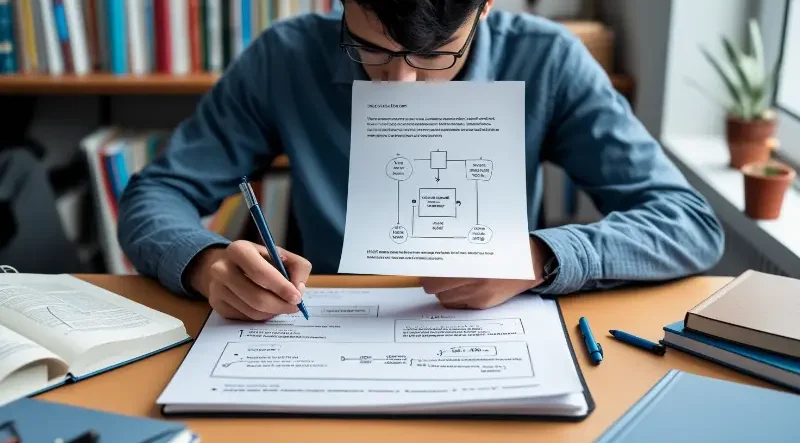 Leonardo Phoenix 10 A student using the Feynman Technique for 0 e1737484784611