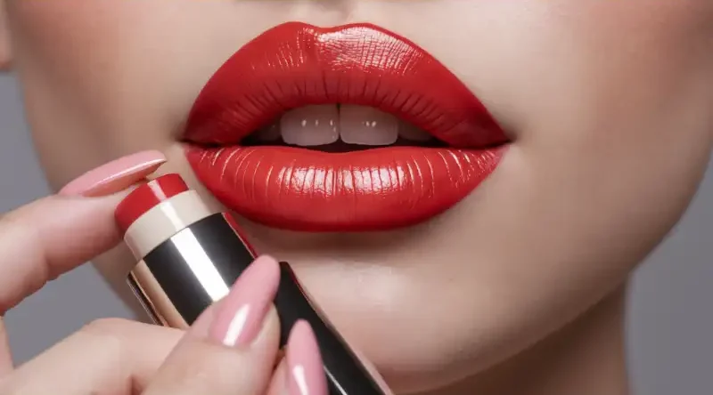 Leonardo Phoenix 10 Closeup image of female lips applying make 0 1 e1737047922775