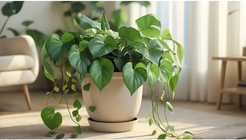 Leonardo Phoenix 10 Create an image of a Philodendron plant in 0 e1737115311417