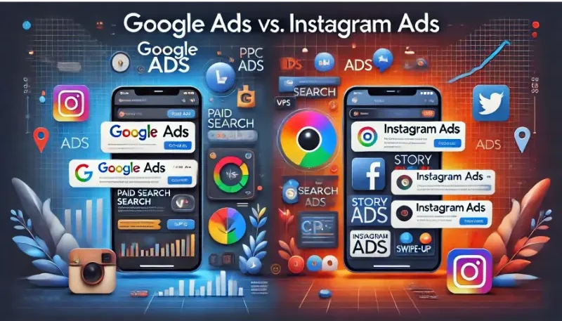 Google Ads vs. Instagram Ads: کدام